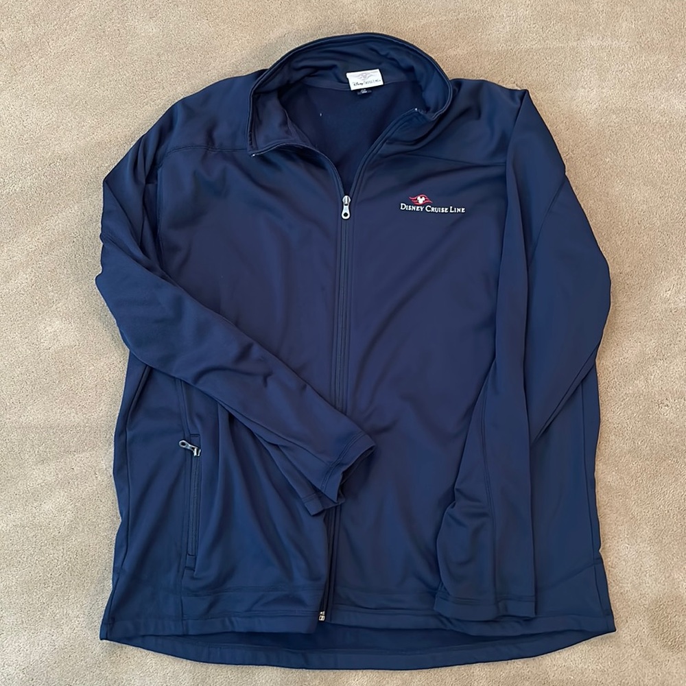 Disney cruise line men’s xl zip jacket